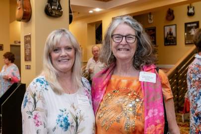 Valencia Cichorek and Ethel Rowland