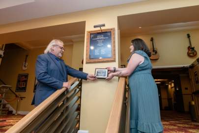 Chris Cichorek and Marisa Quijano