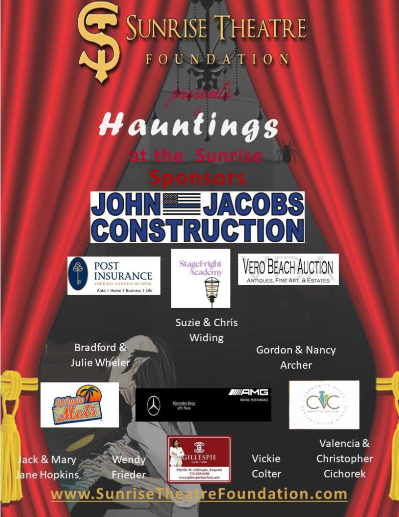 Haunting at the Sunrise 2023 sponsors 10 23 23 r2